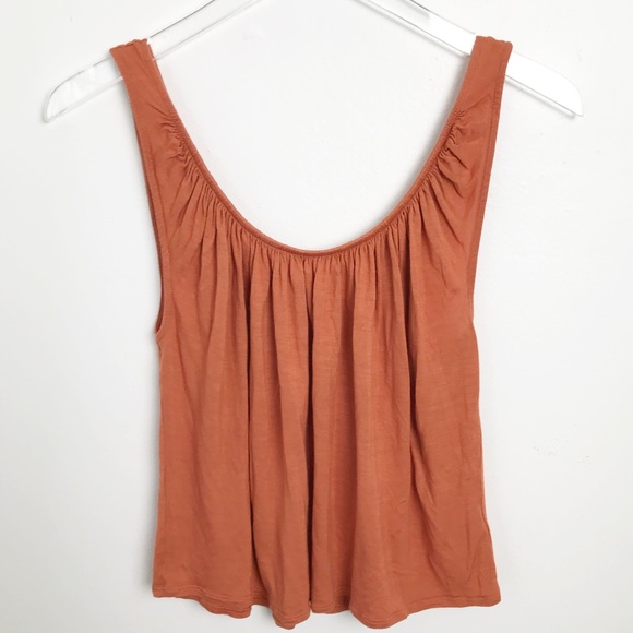 Free People Tops - Free People Beach Rustic Orange Tank Top Crop
